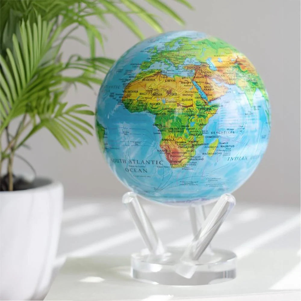 Ocean Blue Relief MOOVA Globe