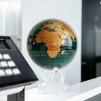 Emerald Green & Gold MOOVA Globe