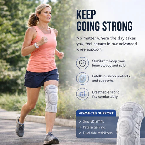 Healluna Kinetic Support System with SmartDial™