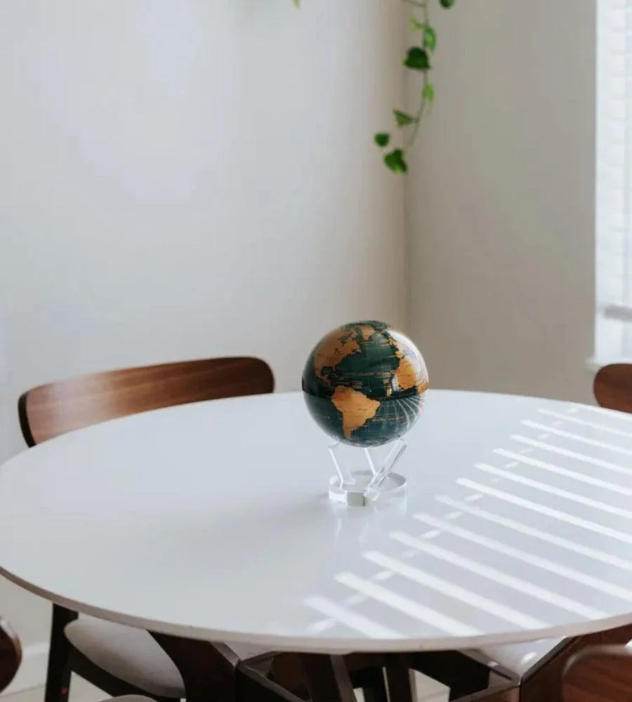 Emerald Green & Gold MOOVA Globe