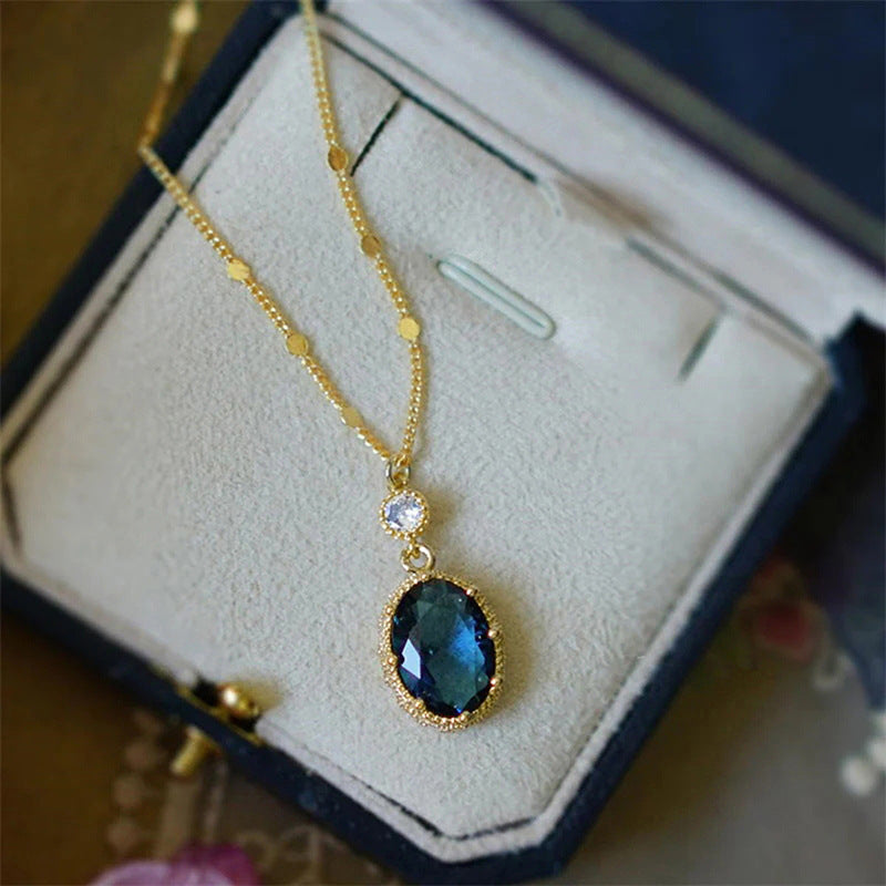 Moonstone Pendant Necklace