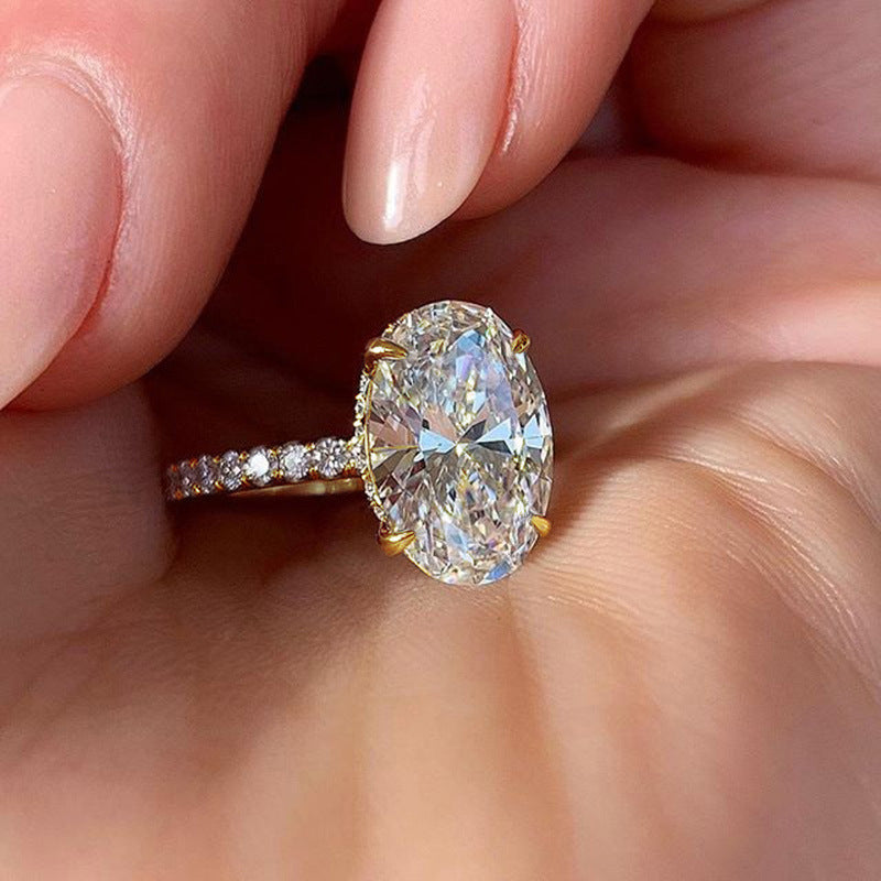 Gold And Diamond Ring