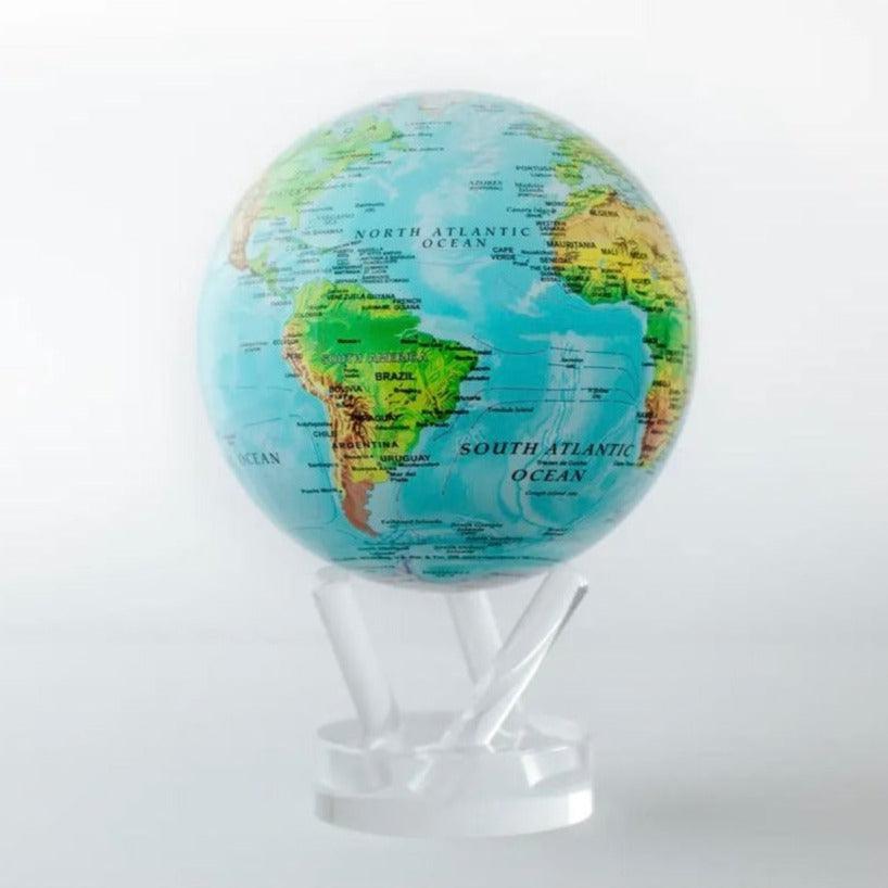 Ocean Blue Relief MOOVA Globe