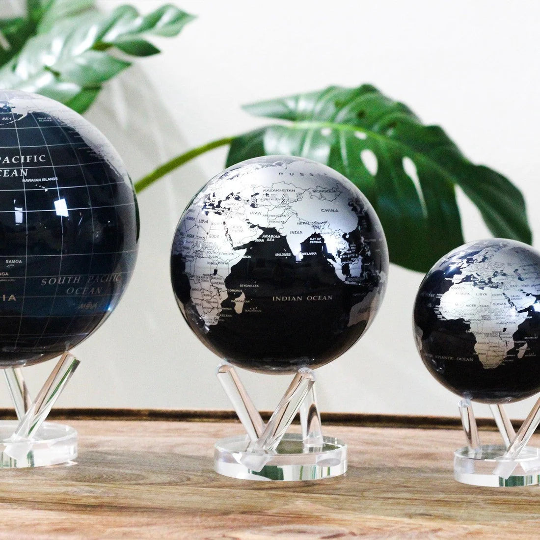 Jet Black & Silver MOOVA Globe