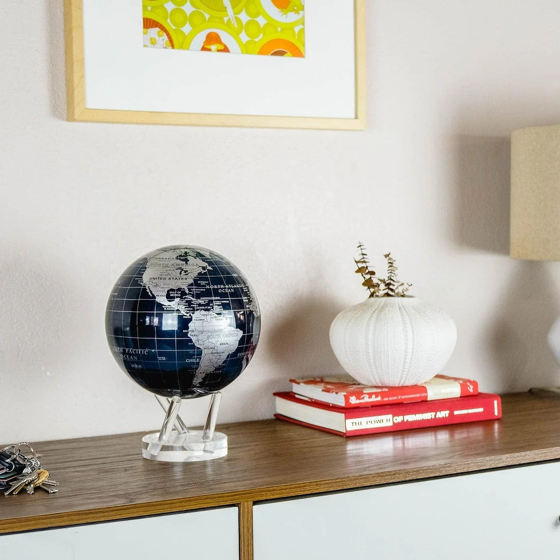 Jet Black & Silver MOOVA Globe