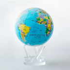 Ocean Blue Political Map MOOVA Globe