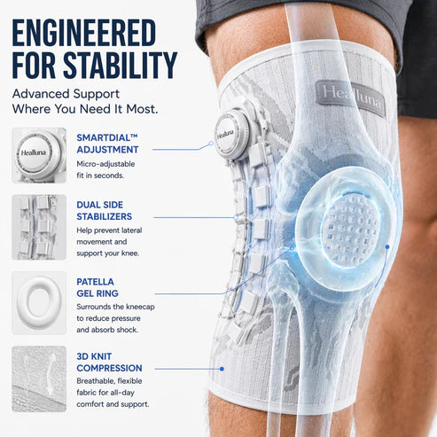 Healluna Kinetic Support System with SmartDial™