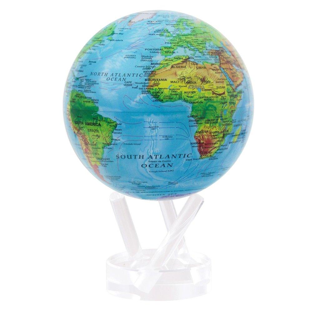 Ocean Blue Relief MOOVA Globe