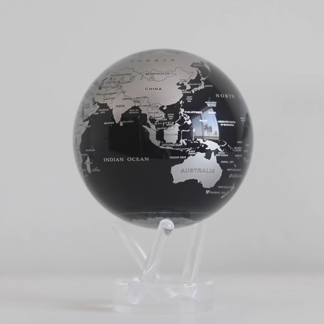 Jet Black & Silver MOOVA Globe